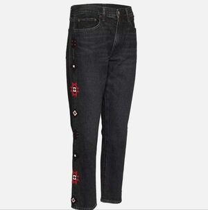 Ralph Lauren Beaded embroidered Jeans 26 Small